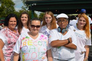 Madonna House residents at Recovery Day 2017