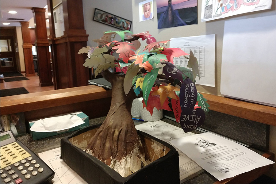 Cazenovia Manor's Gratitude Tree